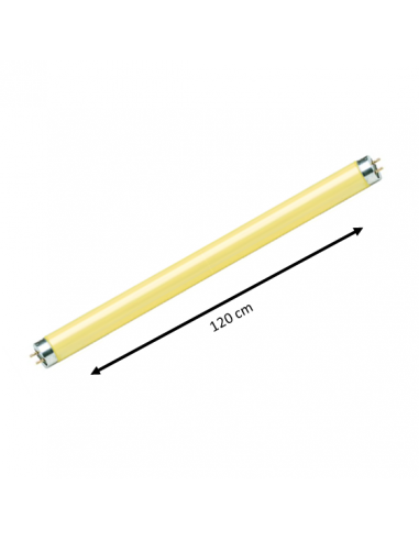 Tube néon T8 FLUORESCENT 120cm 36W G13 Jaune