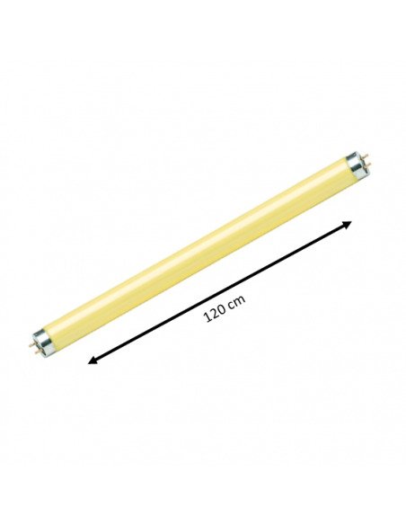 Tube néon T8 FLUORESCENT 120cm 36W G13 Jaune