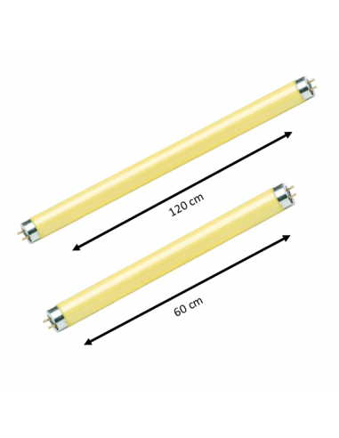 Tube néon T8 FLUORESCENT 120cm 36W G13 Jaune