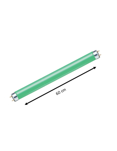 Tube néon T8 FLUORESCENT 60cm 18W G13 Vert