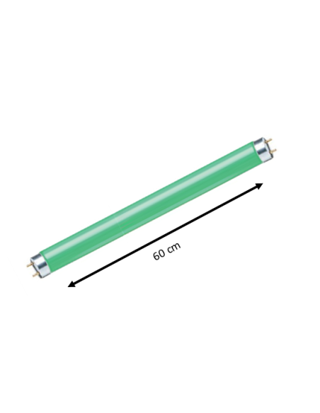 Tube néon T8 FLUORESCENT 60cm 18W G13 Vert