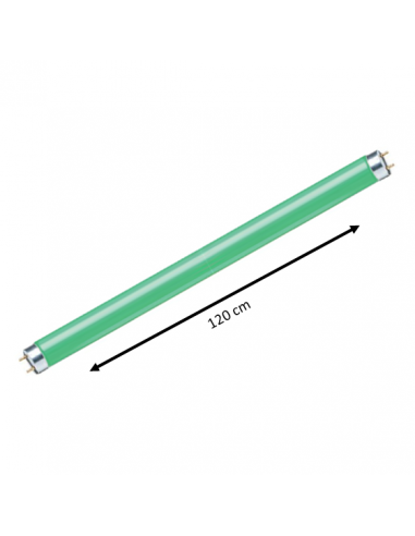 Tube néon T8 FLUORESCENT 120cm 36W G13 Vert