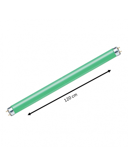 Tube néon T8 FLUORESCENT 120cm 36W G13 Vert