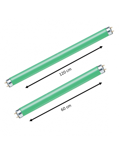 Tube néon T8 FLUORESCENT 120cm 36W G13 Vert