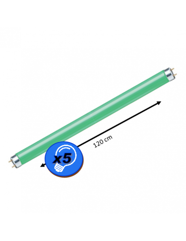 Tube néon T8 FLUORESCENT 120cm 36W G13 Vert