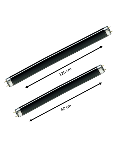 Tube néon T8 FLUORESCENT 60cm 18W G13 Lumière Noire