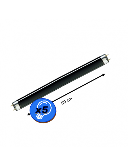 Tube néon T8 FLUORESCENT 60cm 18W G13 Lumière Noire