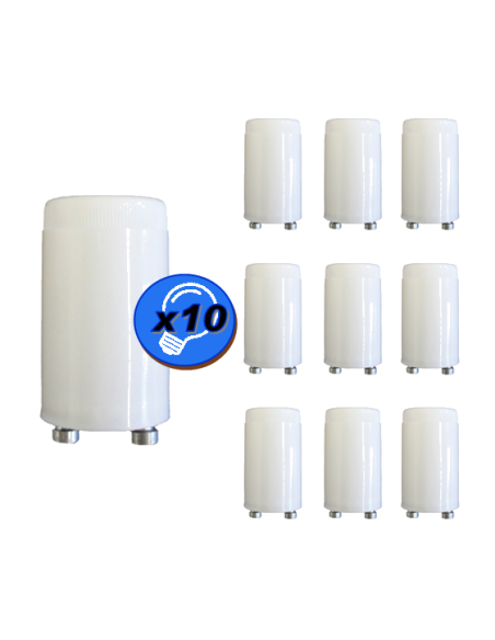 Starter pour TUBE FLUORESCENT T8 4 à 80W