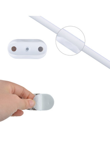 Réglette LED 3W IP44 de Secours Rechargeable USB Lumière du Jour 6500K