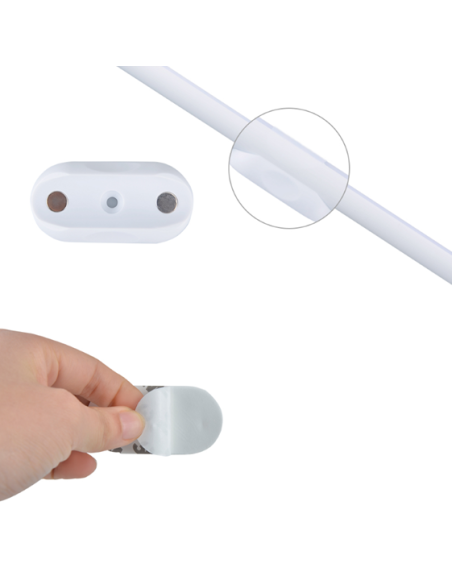 Réglette LED 3W IP44 de Secours Rechargeable USB Lumière du Jour 6500K