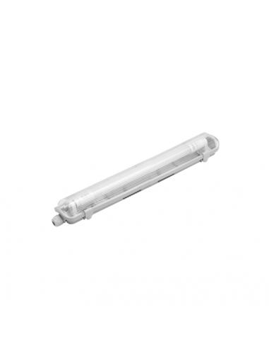 Kit Réglette étanche IP65 60cm + Tubes LED 9W Lumière du Jour 6500K