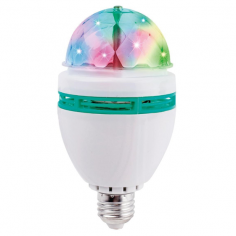 Ampoule LEDS DISCO MULTICOLORE 220V E27 3W