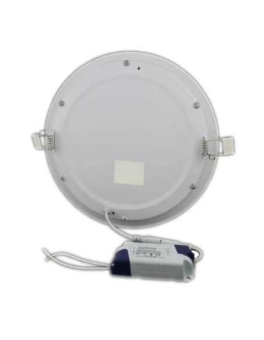 Plafonnier Extra-plat rond encastrable LED Ø225mm 18W Blanc Confort 4000K