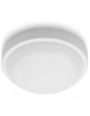 Hublot LED Rond Blanc 25W étanche IP65 Teinte chaude 3000K
