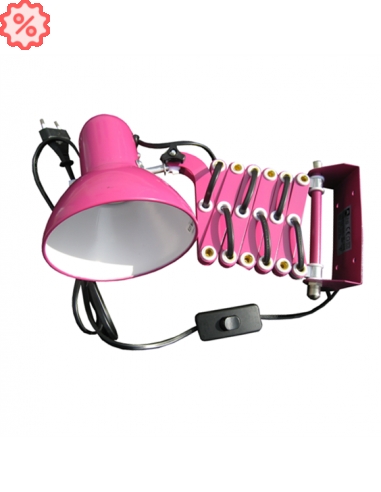 Lampe de bureau extensible Framboise pour ampoule E27