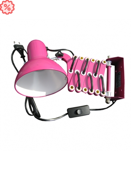 Lampe de bureau extensible Framboise pour ampoule E27