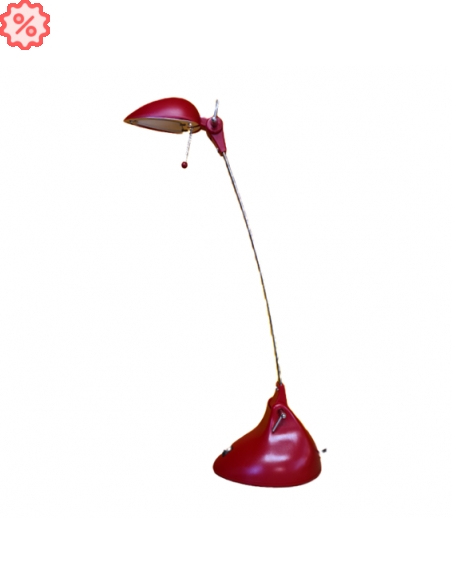 Lampe de bureau Rouge pour ampoule G4