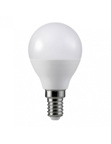 Ampoule LED Sphérique 4W E14 220V Blanc confort 4000K