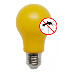 Ampoule LEDS Jaune ANTI-MOUSTIQUE 220V E27 4W  