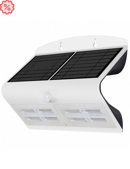 Applique LED SOLAIRE Murale 6,8W IP65 Double éclairage 3000K 4000K
