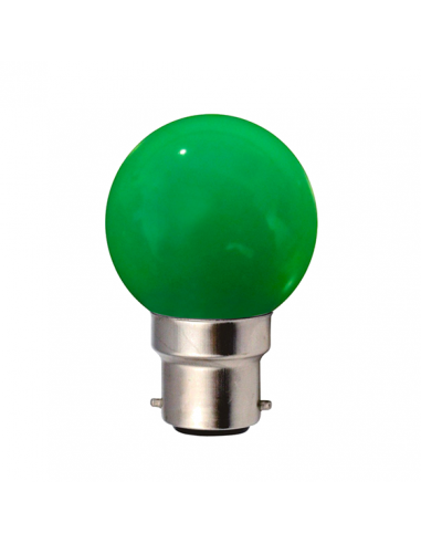 Ampoule LED VERT 2W B22 230V