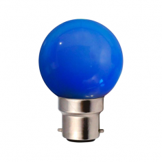 Ampoule LED BLEU 2W B22 230V
