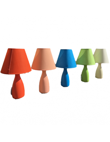 Lampe Céramique E14 - ORANGE