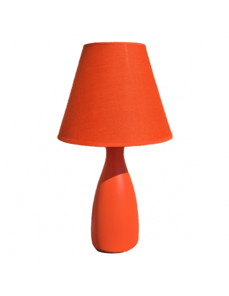 Lampe Céramique Max. 40W Orange H. 40 pour ampoule E14
