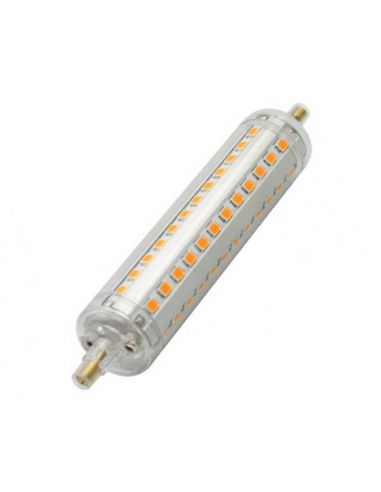 Ampoule LED R7S 118mm 10W 220V Blanc Confort 4000K