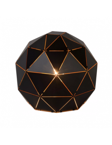 Lampe de table Ø 25 cm 1xE27 NOIRE