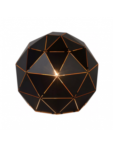 Lampe de table Ø 25 cm 1xE27 NOIRE