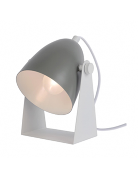 Lampe de table 1xE14 Grise