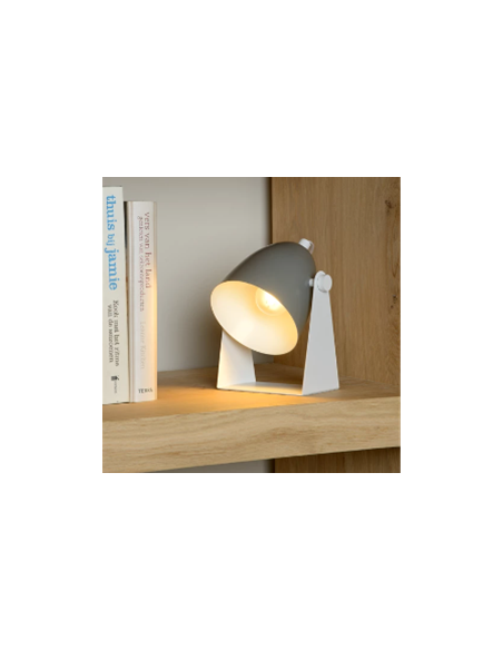 Lampe de table 1xE14 Grise