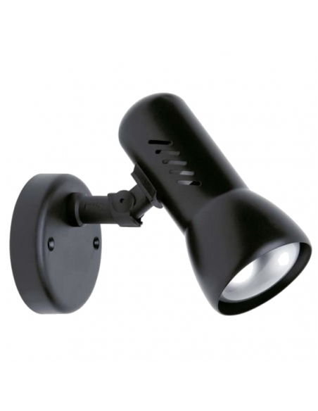 Spot à patère 1xE27 NOIR