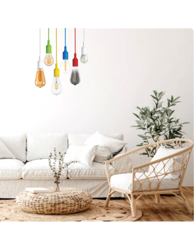 Ampoule ST64 LED VINTAGE 8W E27 220V Blanc confort 4000K