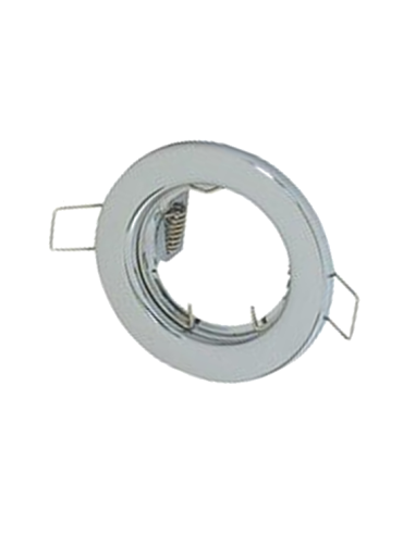 Spot encastrable FIXE Ø 80mm CHROME