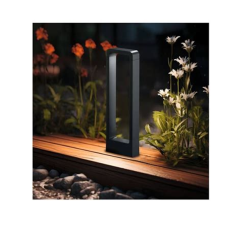 Borne anthracite LED - 450Lm 3000K 2