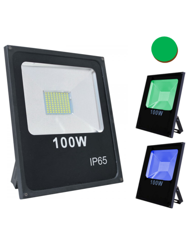 Projecteur LEDS étanche 100W Rouge