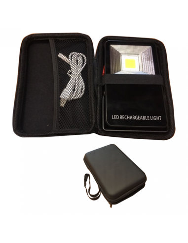 PROJECTEUR LED DE SECOURS RECHARGEABLE 10W ETANCHE IP44