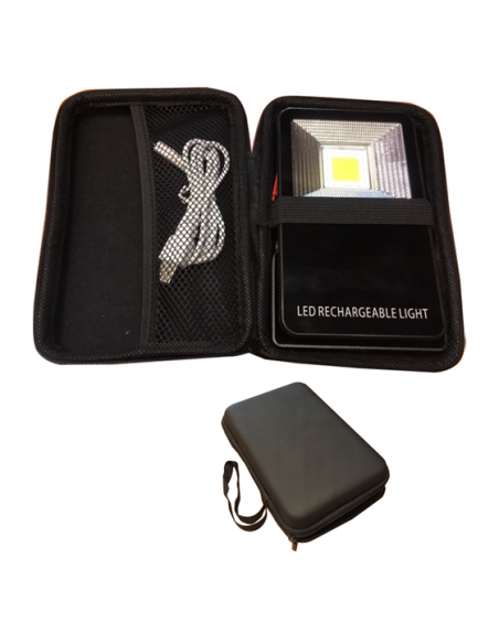PROJECTEUR LED DE SECOURS RECHARGEABLE 10W ETANCHE IP44