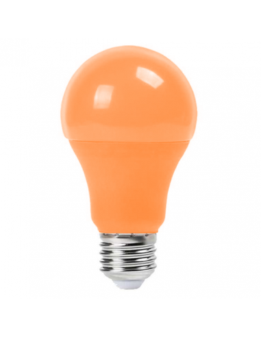 AMPOULE LED STANDARD 9W E27 220V ORANGE