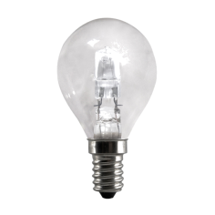 Ampoule HALOGÈNE EKO Sphérique 18W E14 220V Teinte Chaude 2800K