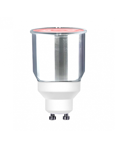 Ampoule basse consommation 12W GU10 220V ROUGE