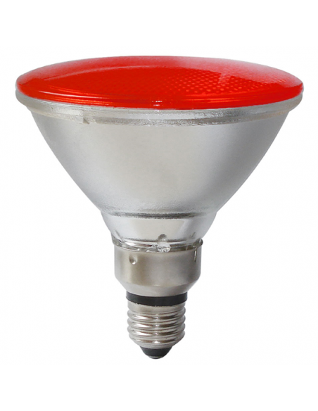 Ampoule basse consommation PAR38 24W E27 230V ROUGE
