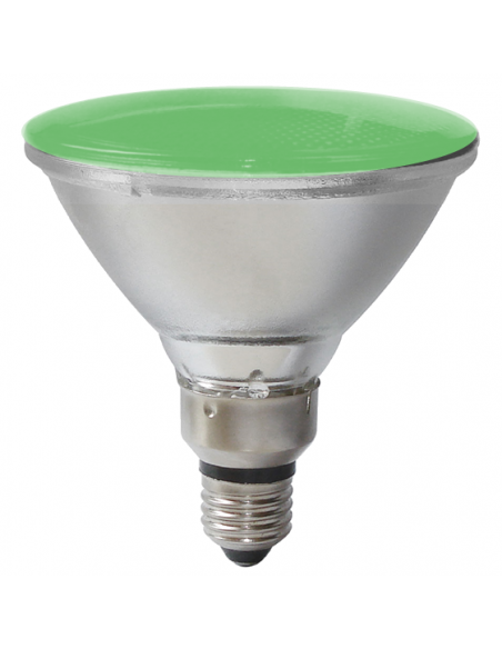 Ampoule EKO basse consommation PAR38 12W E27 220V VERTE