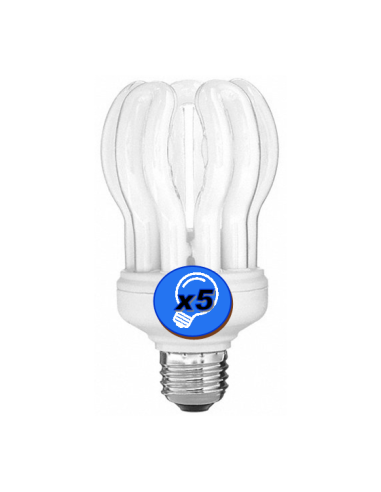 Ampoule basse consommation LOTUS 20W E27 220V Lumière du Jour 6400K